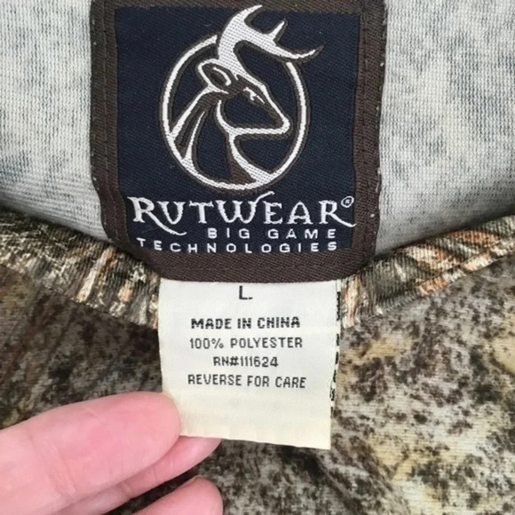 Rutwear Men’s All-Season Moisture Wicking Crew Neck Shirt - Picture 8 of 9